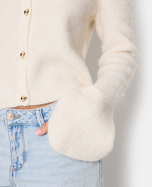 Gilet manches flare avec boutons métal - PIMKIE - 7