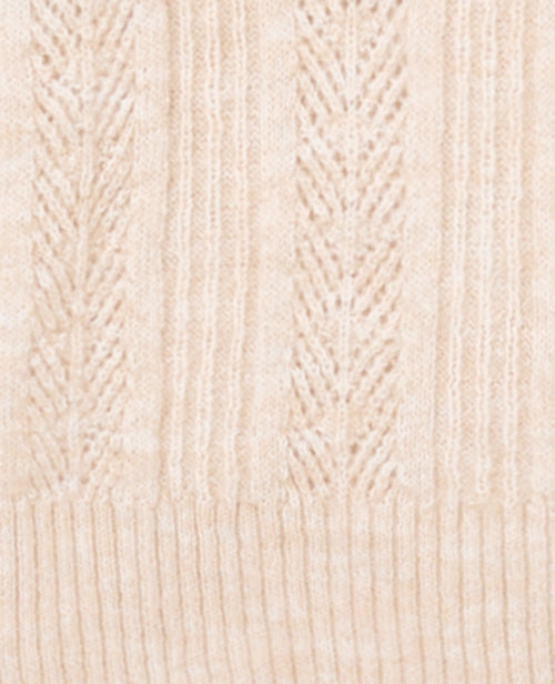 Pull avec cape en maille fantaisie ajourée - PIMKIE - 8