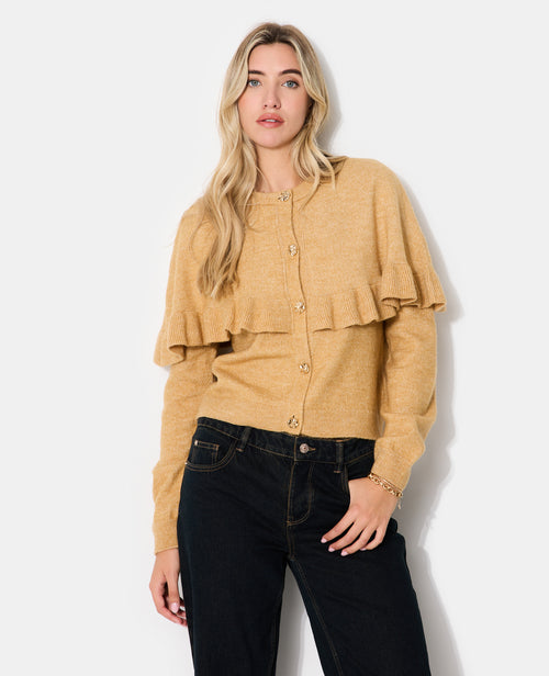 Gilet avec cape et boutons fantaisie - PIMKIE - 1