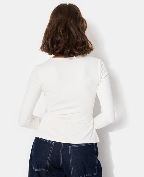 T-shirt manches longues avec ceinture et boucle - PIMKIE - 6