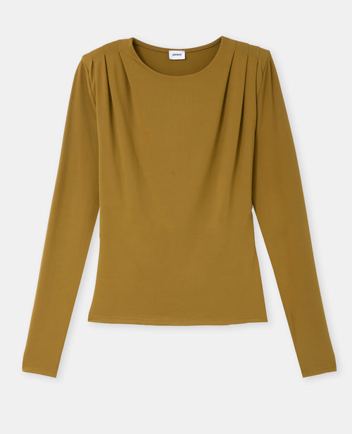 T-shirt manches longues avec épaulettes et pinces - PIMKIE - 4
