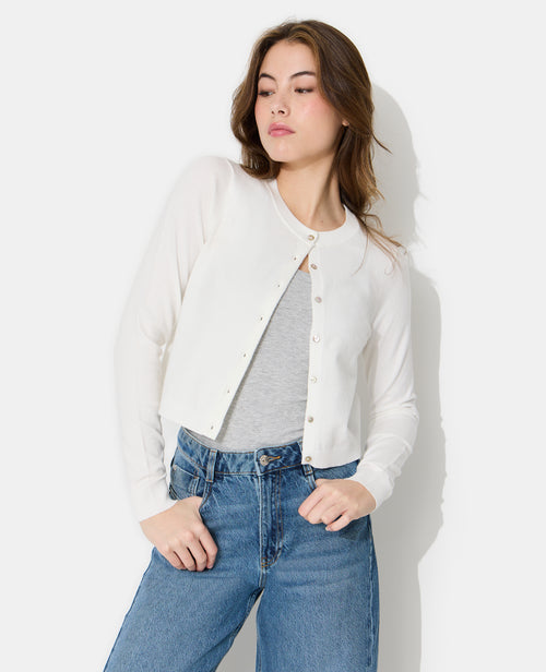 Gilet col rond - PIMKIE - 1