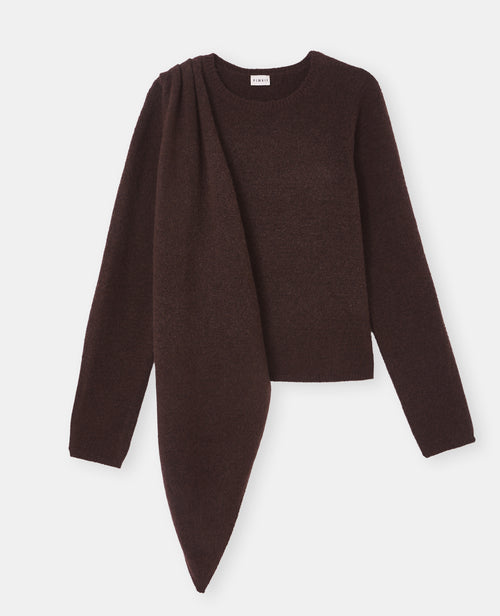 Pull en maille avec écharpe intégrée - PIMKIE - 4