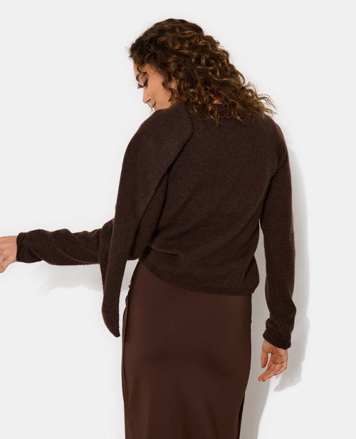 Pull en maille avec écharpe intégrée - PIMKIE - 6