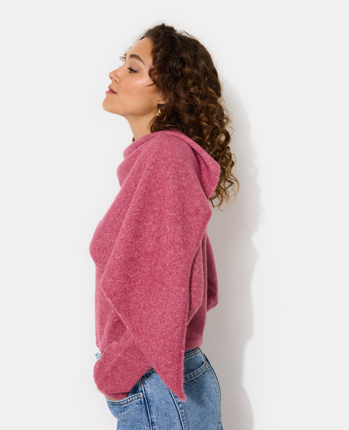 Pull en maille avec écharpe intégrée - PIMKIE - 2