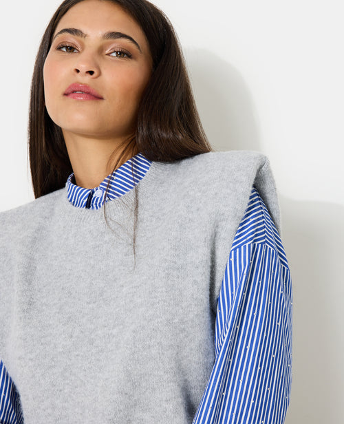 Pull sans manches avec épaulettes - PIMKIE - 2