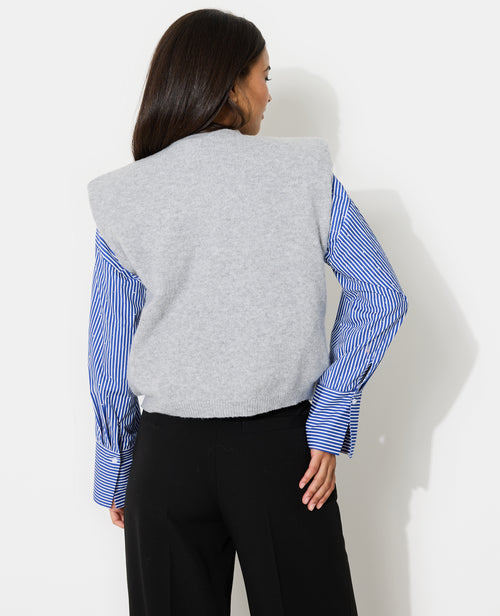 Pull sans manches avec épaulettes - PIMKIE - 6