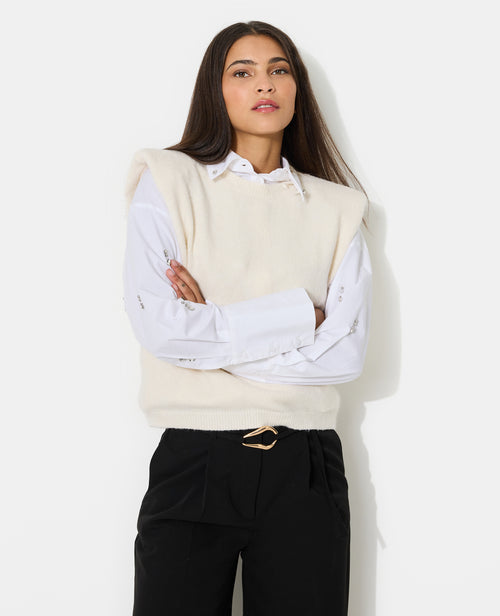 Pull sans manches avec épaulettes - PIMKIE - 7