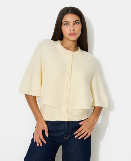 Gilet cape avec boutons - PIMKIE - 1