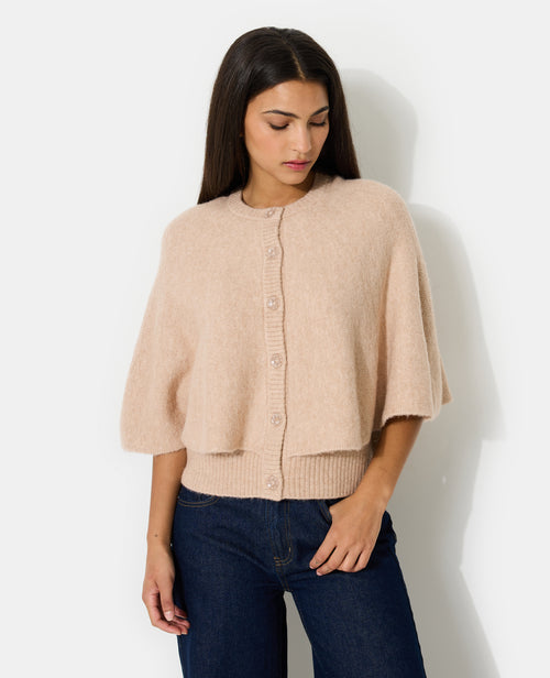 Gilet cape avec boutons - PIMKIE - 5