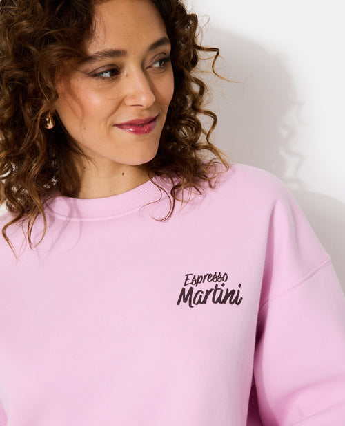 Sweat oversize avec print devant et dos - PIMKIE - 2