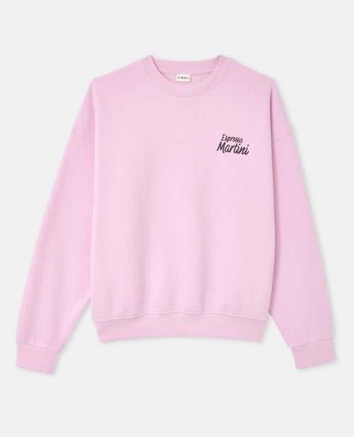 Sweat oversize avec print devant et dos - PIMKIE - 4