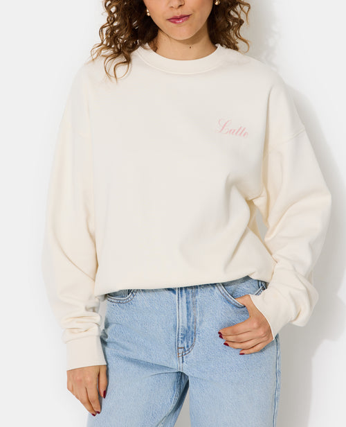 Sweat oversize avec print devant et dos - PIMKIE - 2