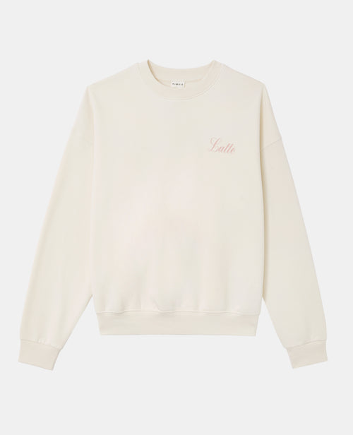 Sweat oversize avec print devant et dos - PIMKIE - 4