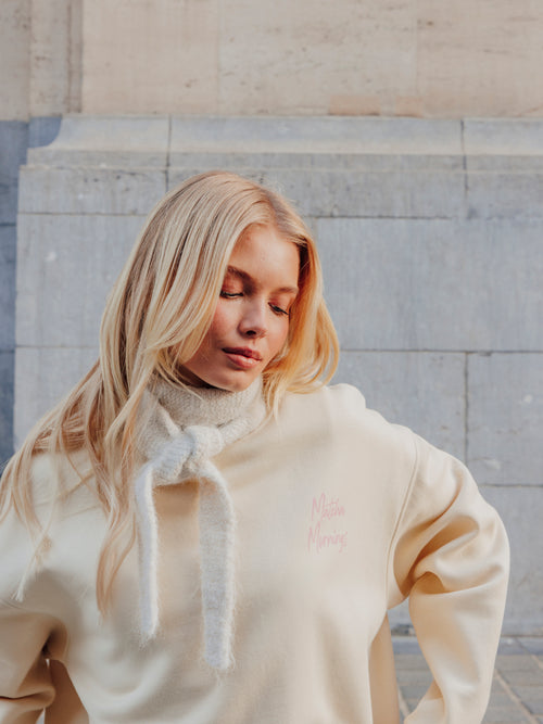 Sweat oversize avec print devant et dos - PIMKIE - 2