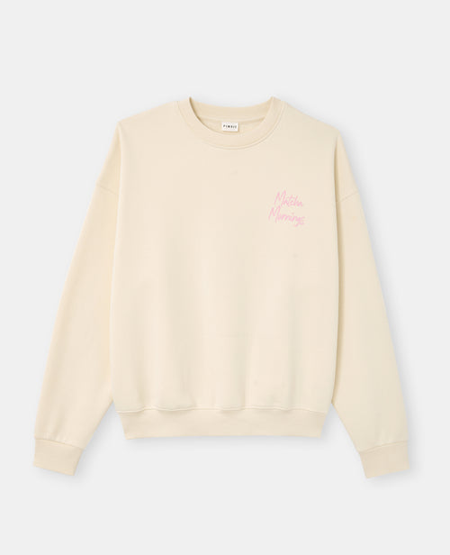 Sweat oversize avec print devant et dos - PIMKIE - 4