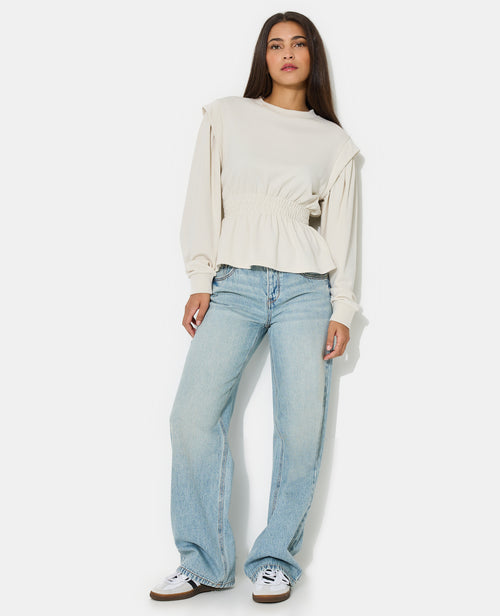 Sweat avec taille élastiquée - PIMKIE - 3