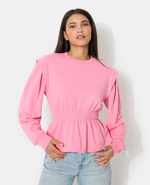 Sweat avec taille élastiquée - PIMKIE - 1