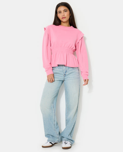 Sweat avec taille élastiquée - PIMKIE - 3