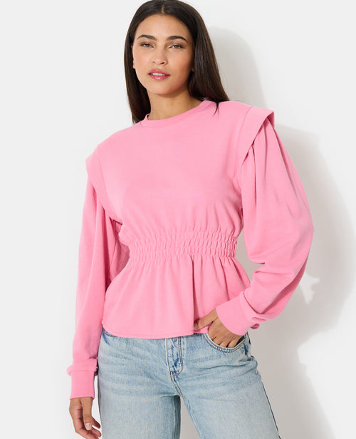 Sweat avec taille élastiquée - PIMKIE - 5