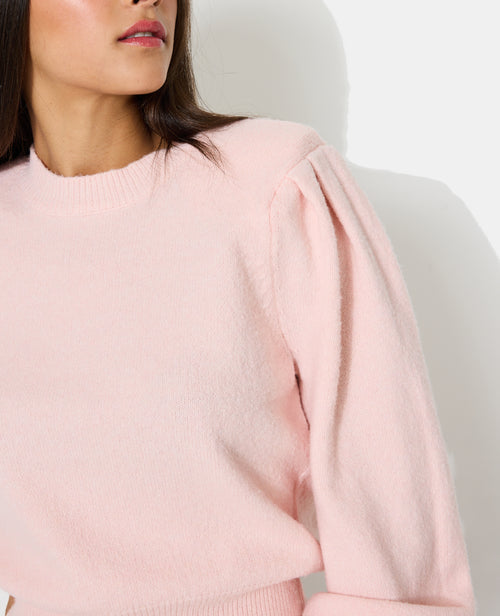 Pull en maille avec épaulettes et manches ballons - PIMKIE - 2