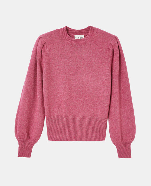 Pull en maille avec épaulettes et manches ballons - PIMKIE - 4