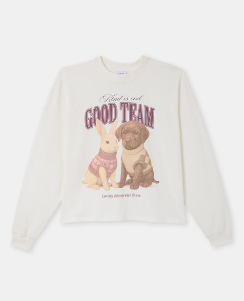 T-shirt manches longues avec print - PIMKIE - 4