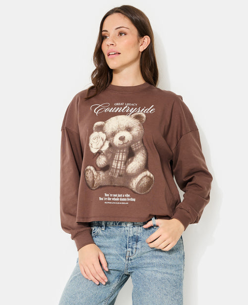 T-shirt manches longues avec print - PIMKIE - 2