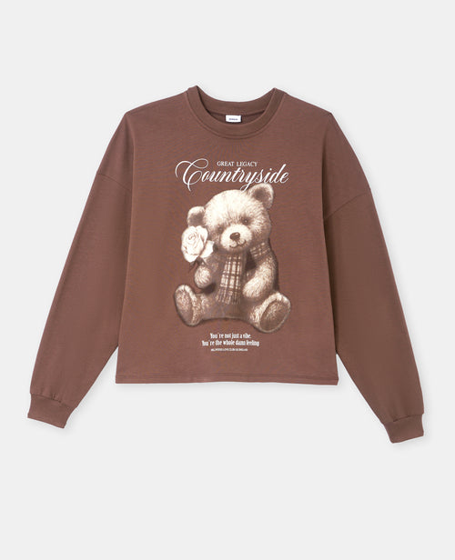 T-shirt manches longues avec print - PIMKIE - 4