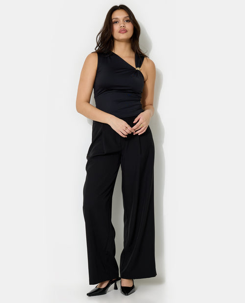 Top avec encolure asymétrique et détail bijou - PIMKIE - 3