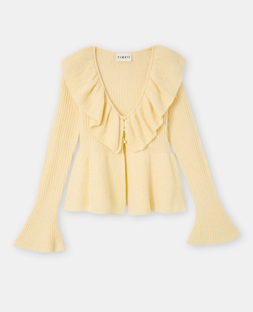 Gilet avec volants et manches flare - PIMKIE - 4