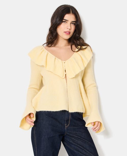 Gilet avec volants et manches flare - PIMKIE - 1