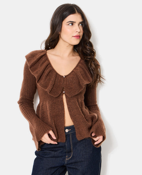 Gilet avec volants et manches flare - PIMKIE - 1