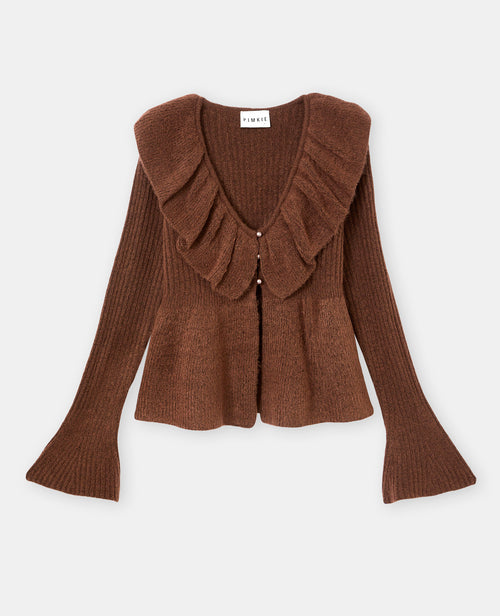 Gilet avec volants et manches flare - PIMKIE - 4