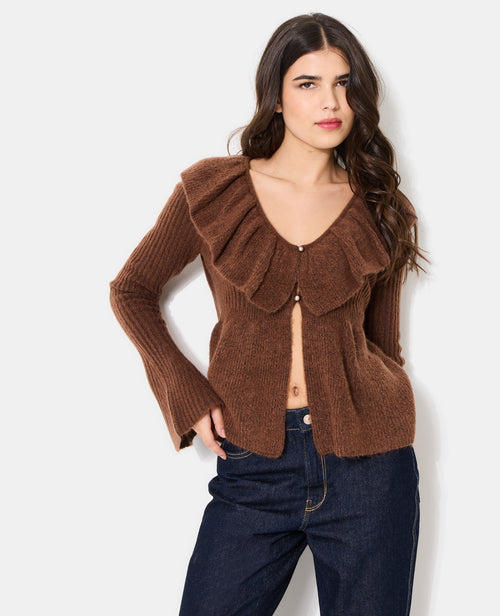 Gilet avec volants et manches flare - PIMKIE - 5