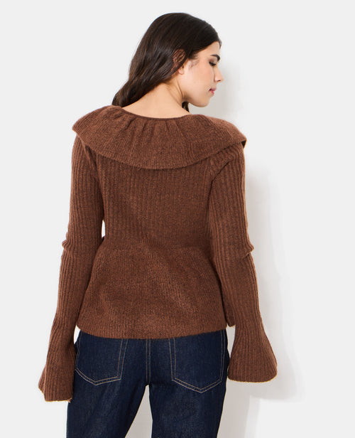 Gilet avec volants et manches flare - PIMKIE - 6
