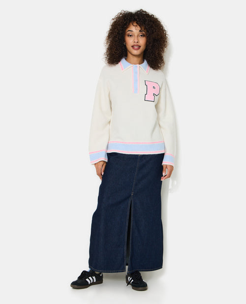 Pull col polo façon university - PIMKIE - 3