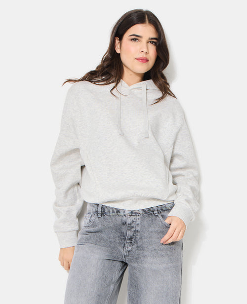 Sweat capuche avec jeux de couture - PIMKIE - 1