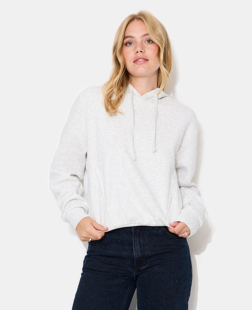 Sweat capuche avec jeux de couture - PIMKIE - 1