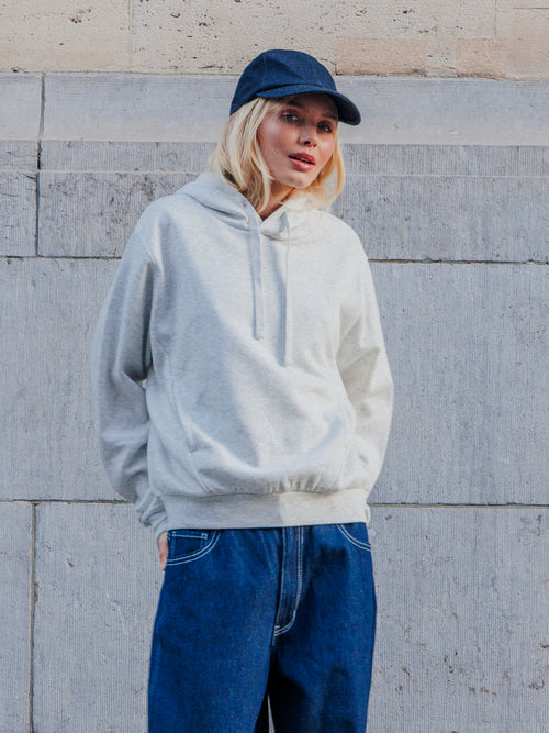 Sweat capuche avec jeux de couture - PIMKIE - 1