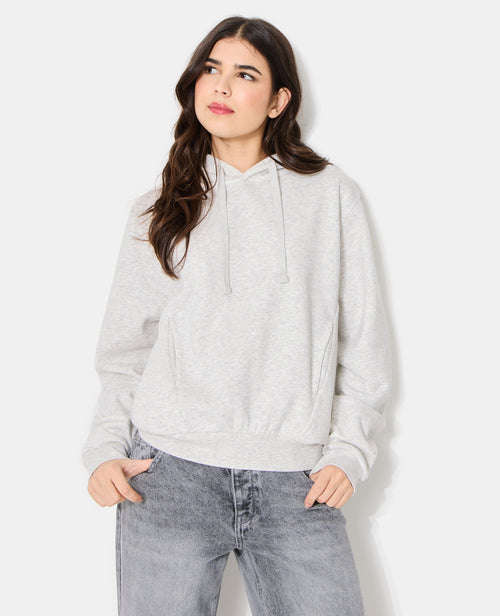 Sweat capuche avec jeux de couture - PIMKIE - 5