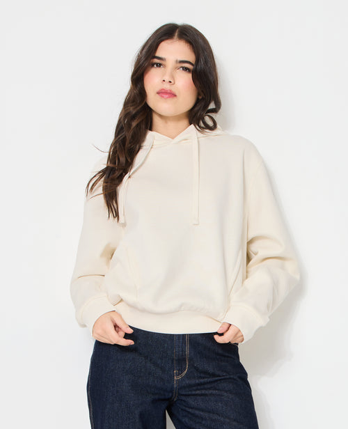 Sweat capuche avec jeux de couture - PIMKIE - 1