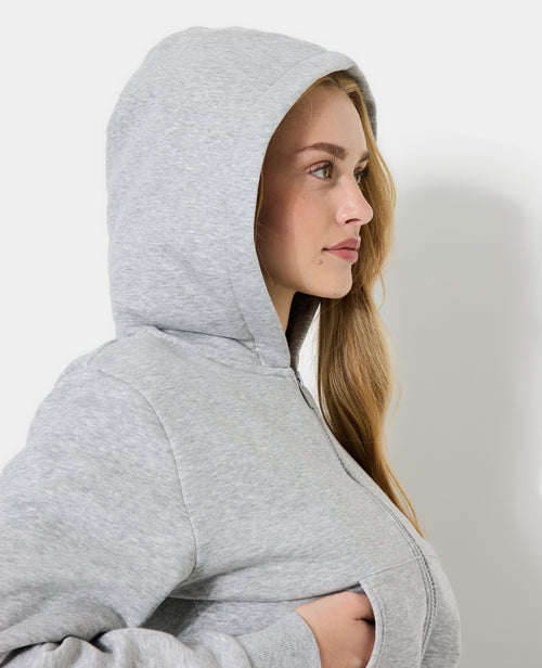 Sweat court zippé avec capuche - PIMKIE - 2