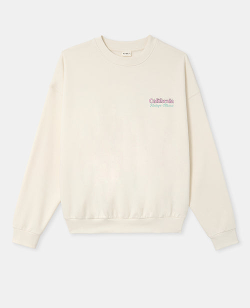 Sweat oversize avec print poitrine et dos - PIMKIE - 4