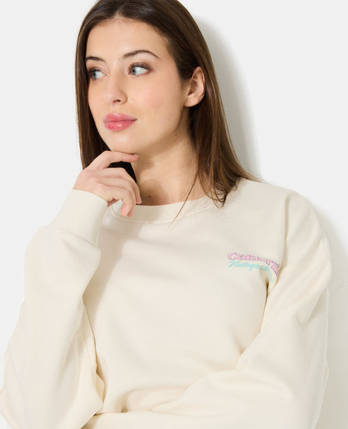 Sweat oversize avec print poitrine et dos - PIMKIE - 7