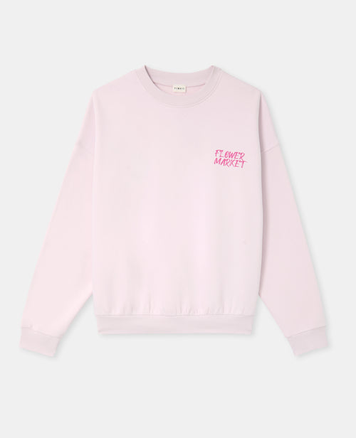 Sweat oversize avec print poitrine et dos - PIMKIE - 4