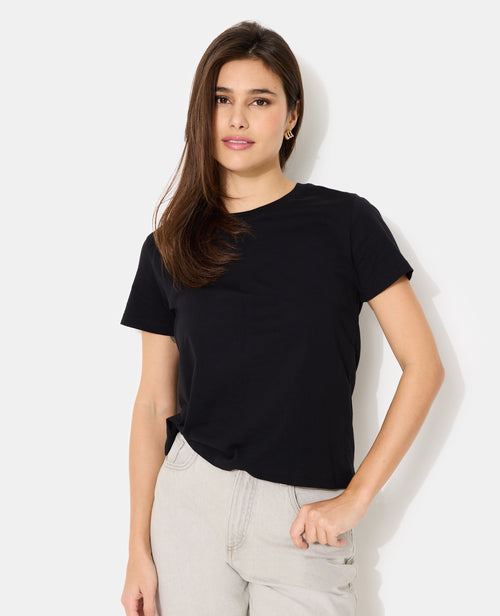 T-shirt basique manches courtes - PIMKIE - 1