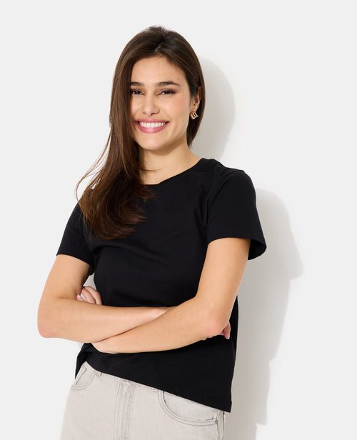 T-shirt basique manches courtes - PIMKIE - 1