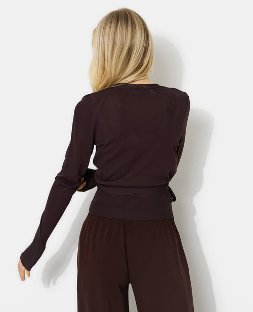 Gilet cache-cœur en maille fine - PIMKIE - 6