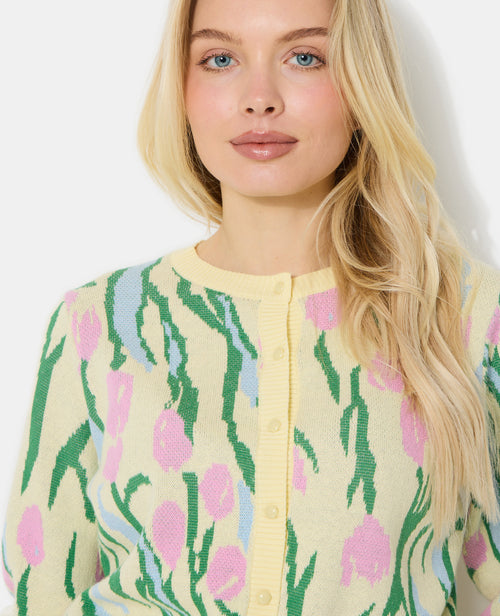 Gilet motif tulipes - PIMKIE - 2